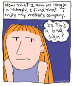 No Longer in Therapy